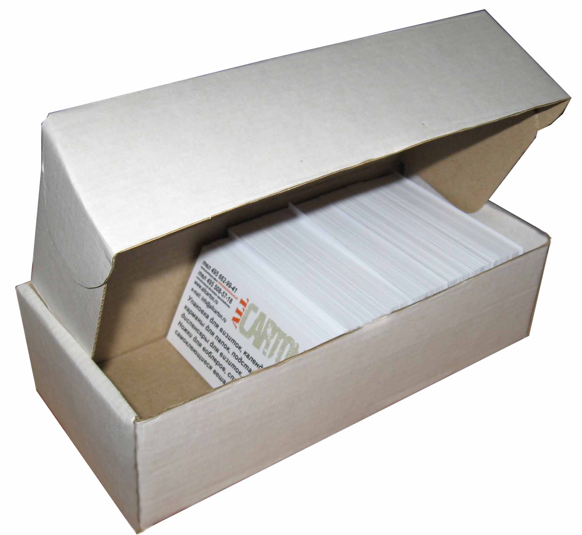 Коробочки для визиток большого размера вместимость 500 визиток 